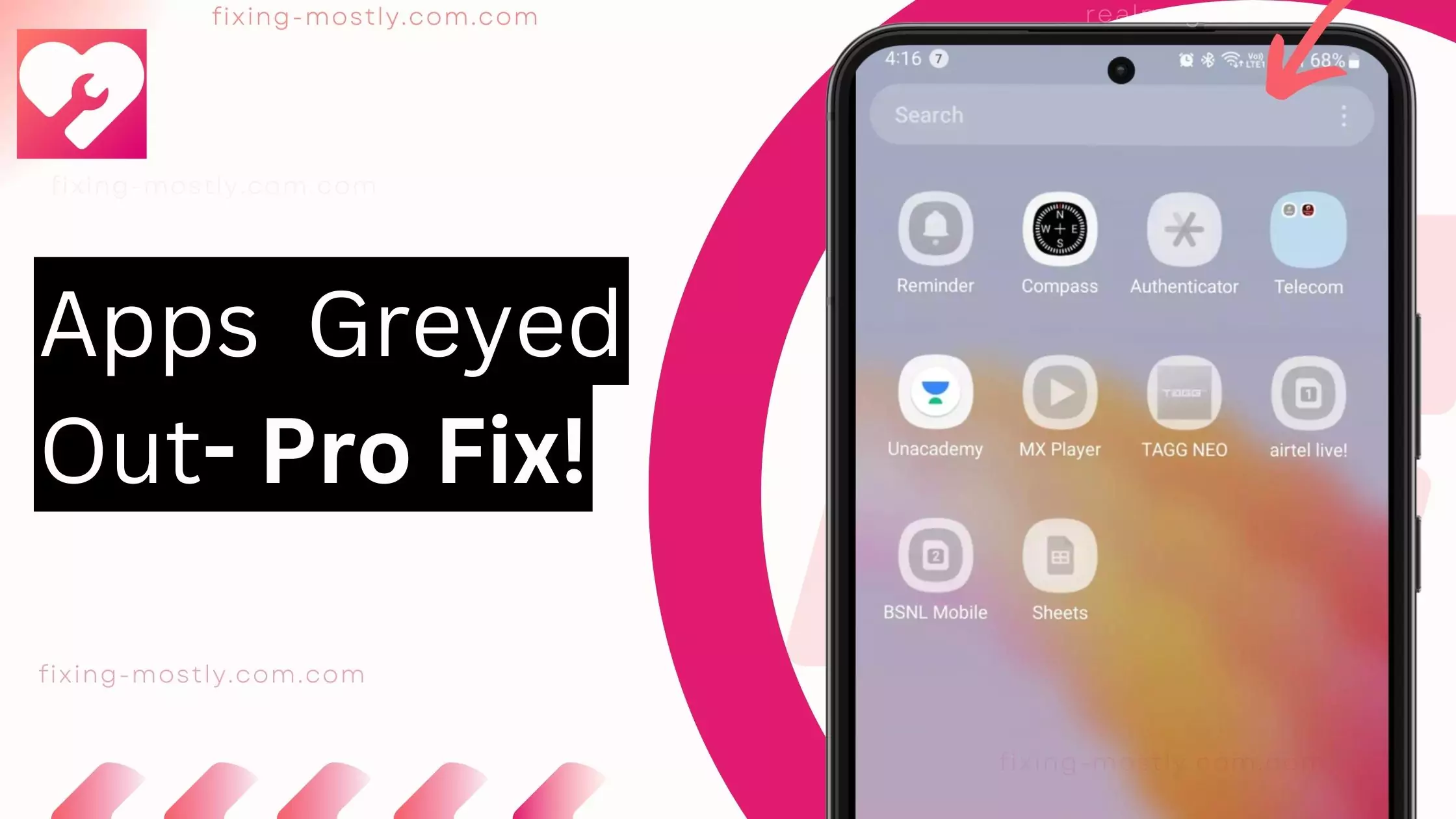 This way to Fix Apps Greyed out, Learn Why it's happening Fixing Mostly